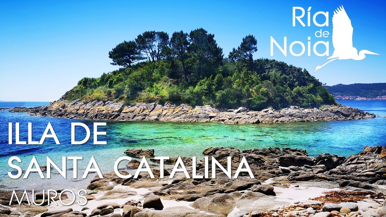 Isla de Santa Catalina, un pequeño islote en la Parroquia de Tal (Muros). Ría de Noia