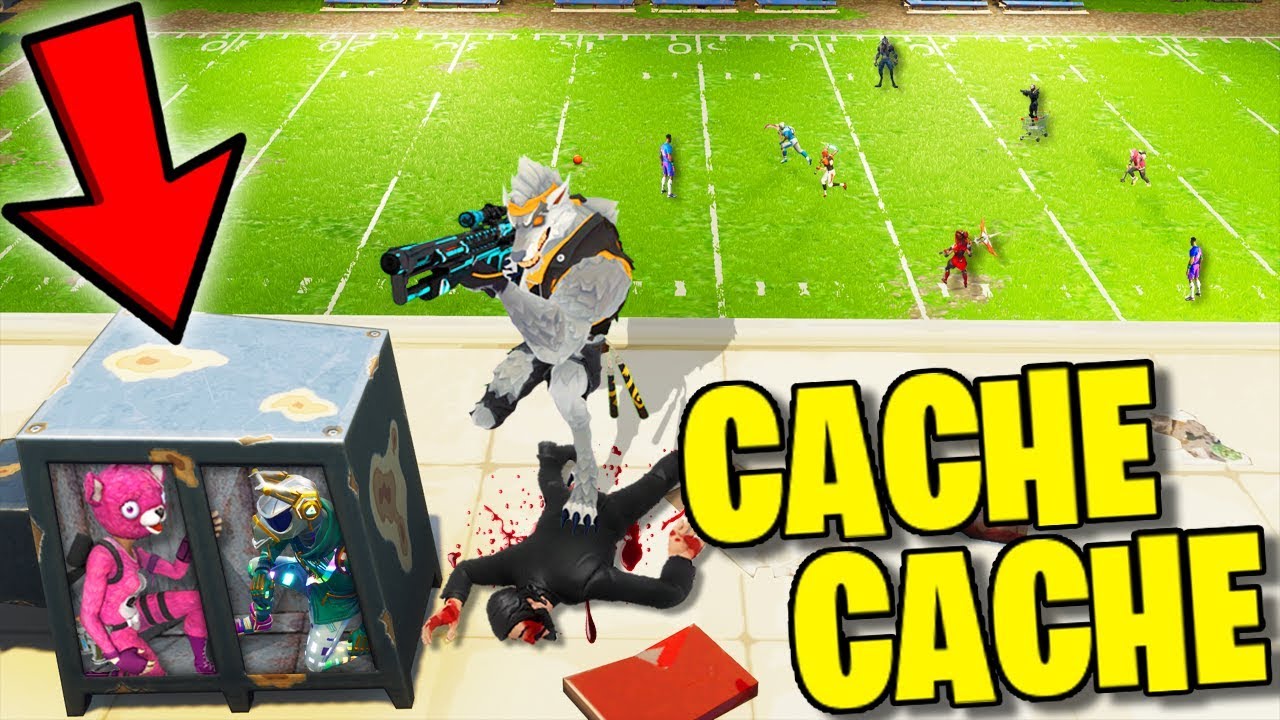 UNE CACHETTE MORTELLE !! (Cache Cache Fortnite)