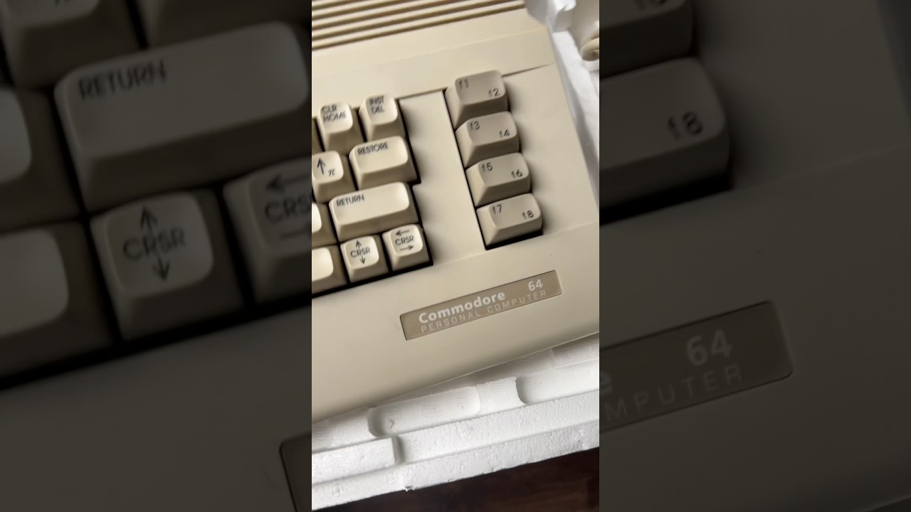 Mieliście Commodore 64? Sprawdźmy tę sztukę! #commodore #retrogaming #retro