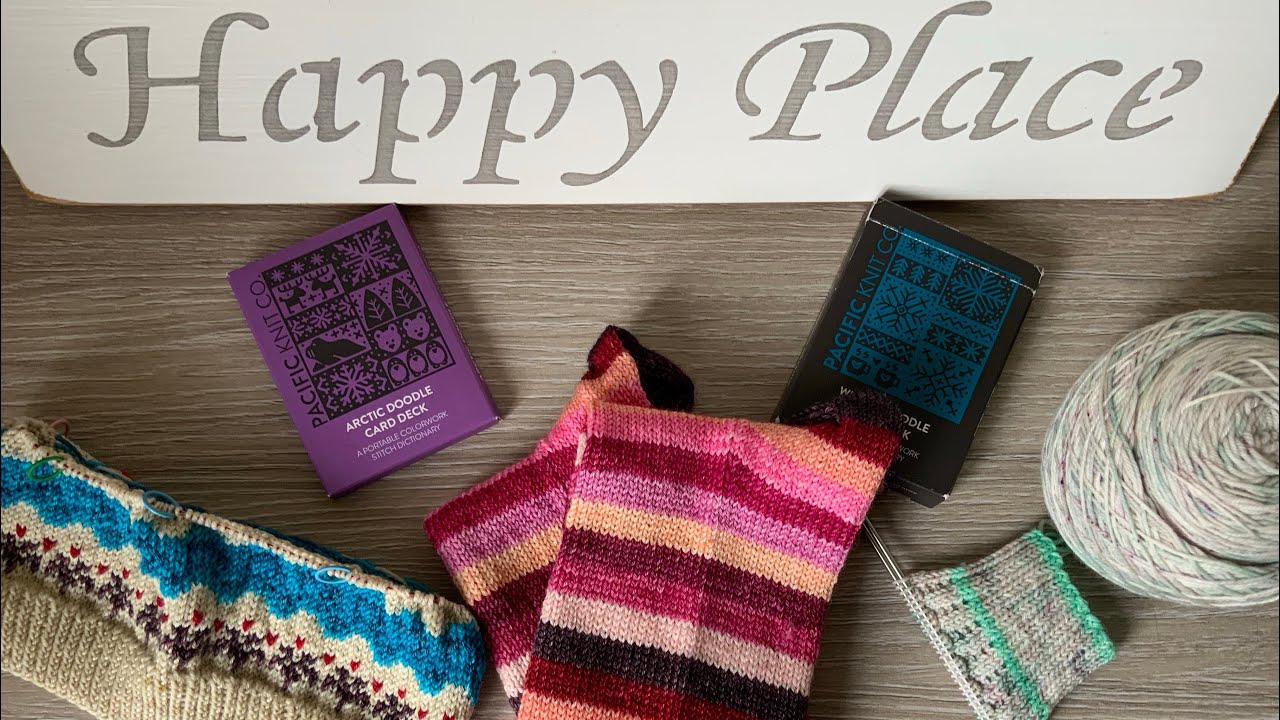 Layfamilyyarn diary: let’s chat about Doodle Decks and share a test knit progress.