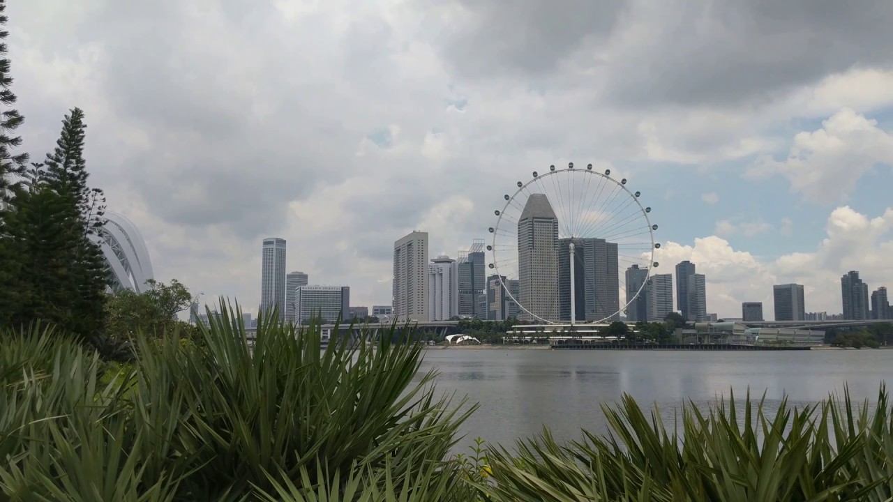 Gardens by the Bay View of Singapore