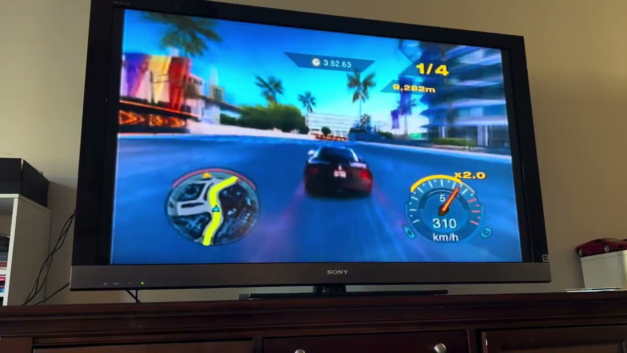 Need For Speed Undercover PS2 Timed Circuit Gold 26,664 Meters 