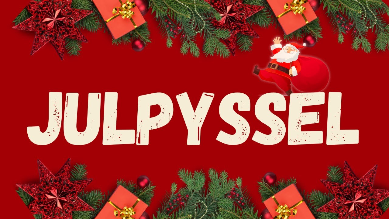 Julpysslar & bygger en speciell adventskalender =)