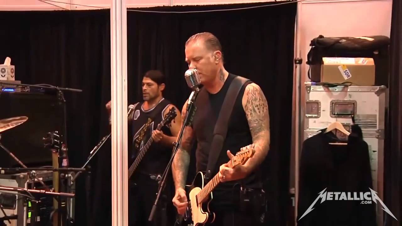 Metallica - Unforgiven II Live 2014 (Tuning room)