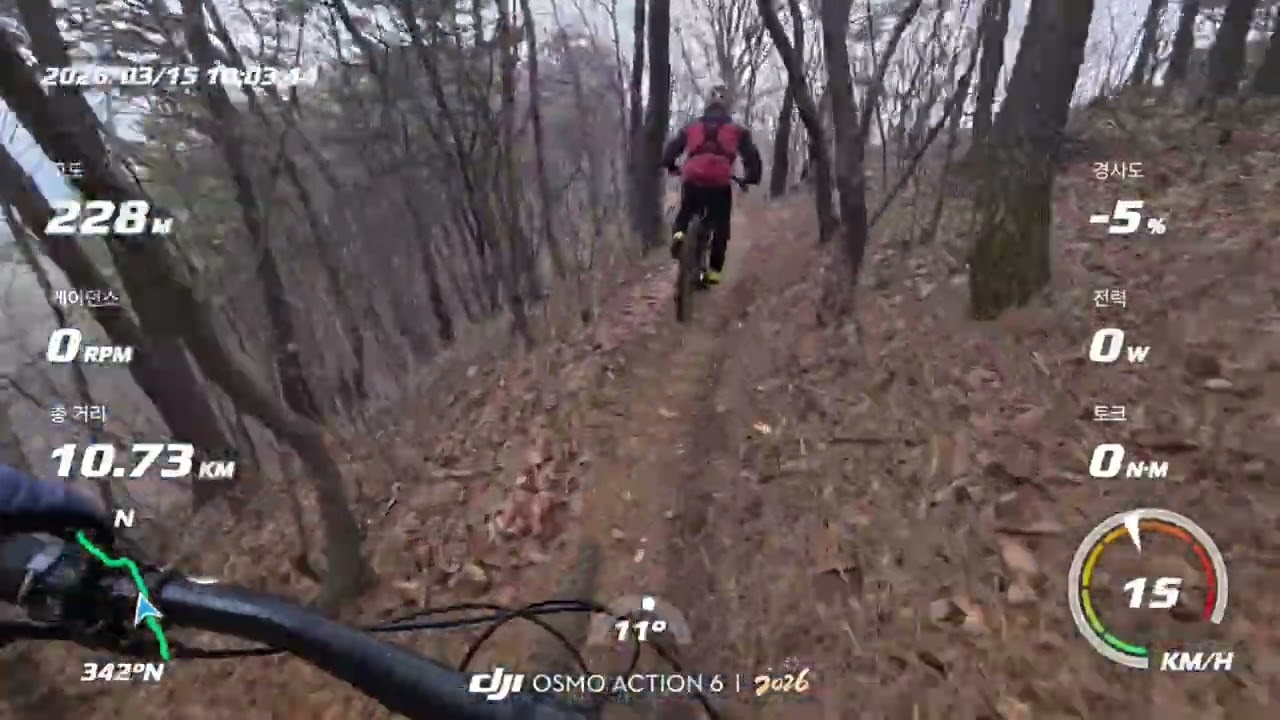장군산 한바탕코스 깐죽님 따라가기(260315)
