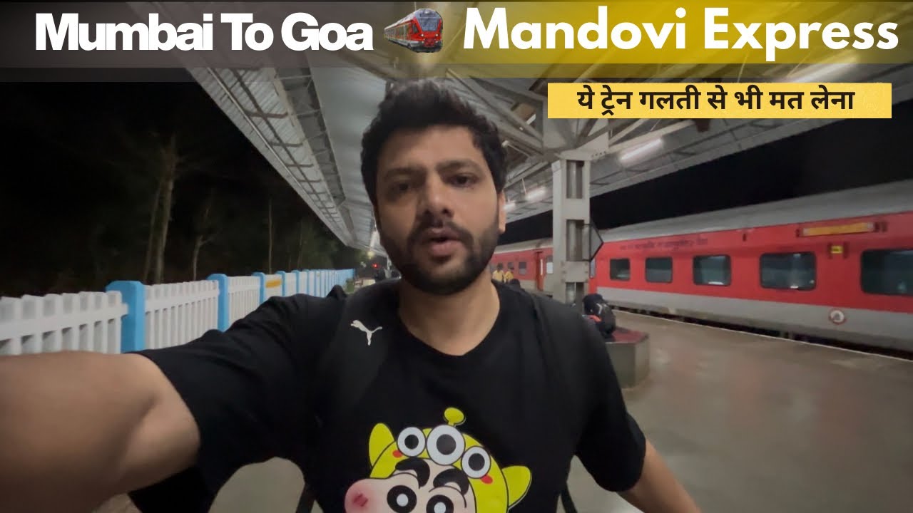 I survived the WORST train to Goa... (Mandovi Express Nightmare)