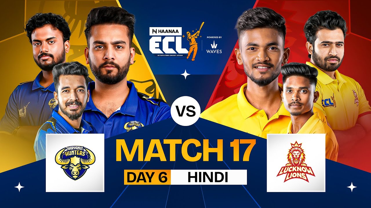 [HINDI] #ECL | Match 17 | Haryanvi Hunters vs Lucknow Lions | Elvish Yadav vs Anurag Dwivedi