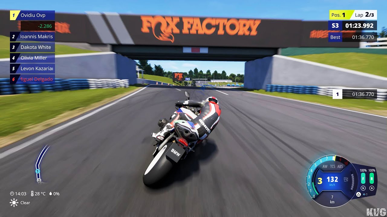 RIDE 6 - BMW HP2 Sport Motorsport (Special Edition) 2010 - Gameplay (PS5 UHD) [4K60FFPS]