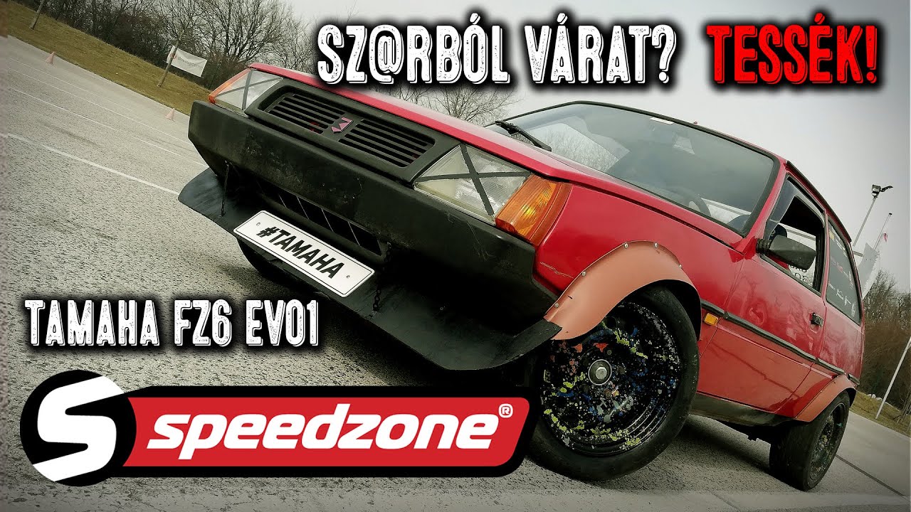 Tamaha FZ6 Evo1: Sz@rból várat? Tessék! (Speedzone S08E25)