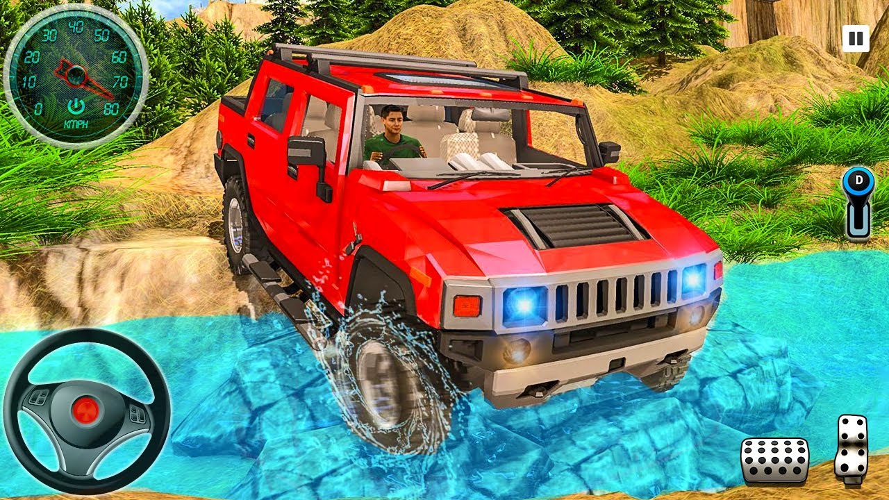 Offroad Jeep Hummer Driving Simulator - Extreme 4X4 SUV Drive Master - Android Gameplay