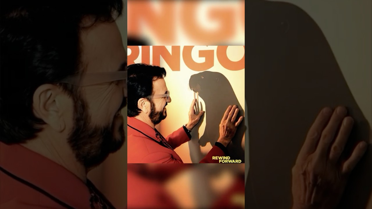 Ringo Starr. Shadows on the wall.  Rewind forward.  Steve Lukather.