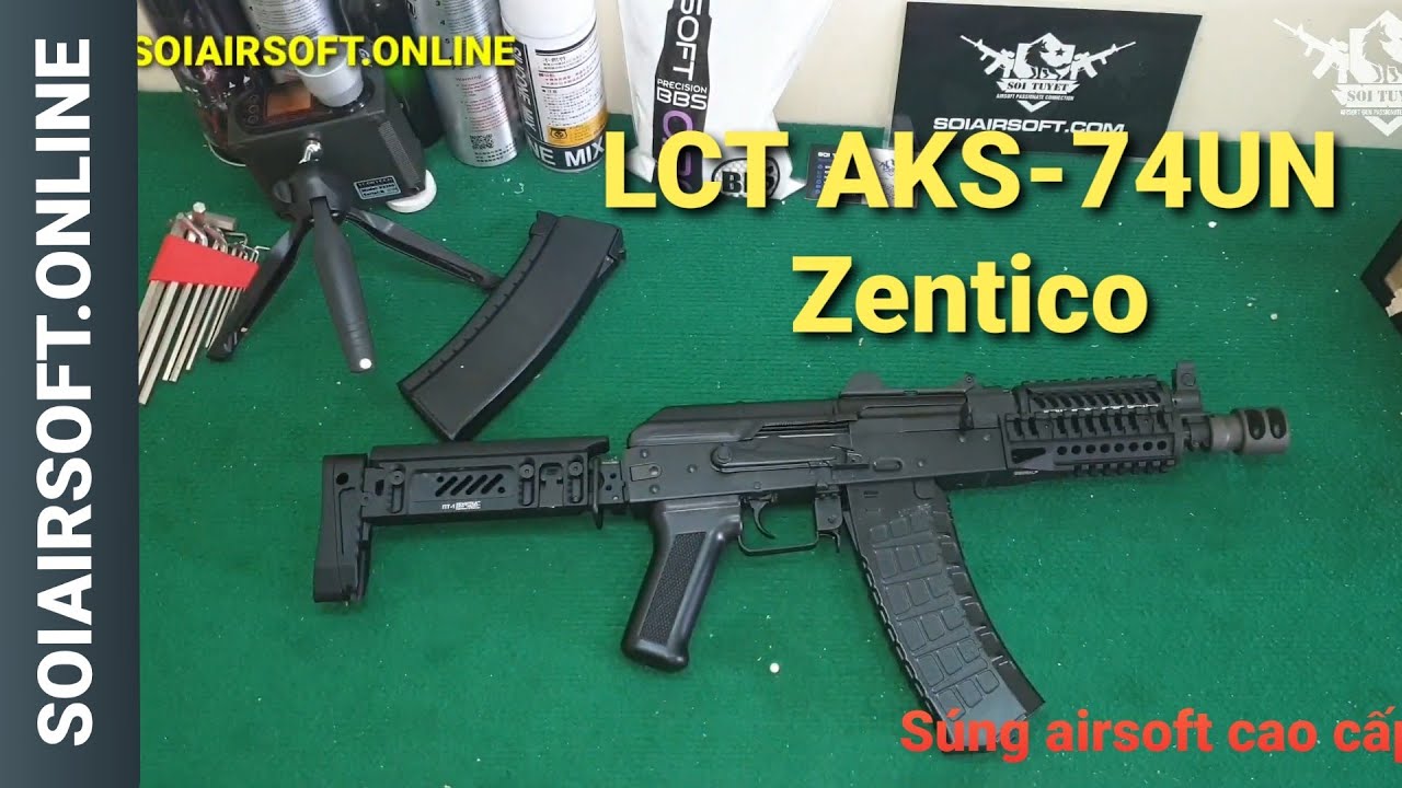 LCT AKS-74UN Zentico (ZKS 74UN) | Sói Tuyết Airsoft