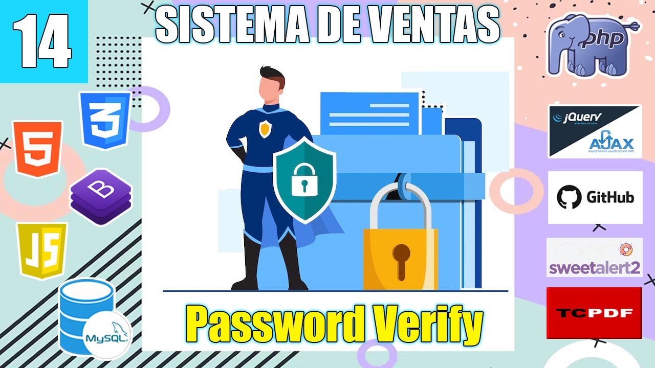 14 Como VERIFICAR CONTRASEÑA ENCRIPTADA del USUARIO en el Sistema de Ventas con (PHPyMySql)FullStack