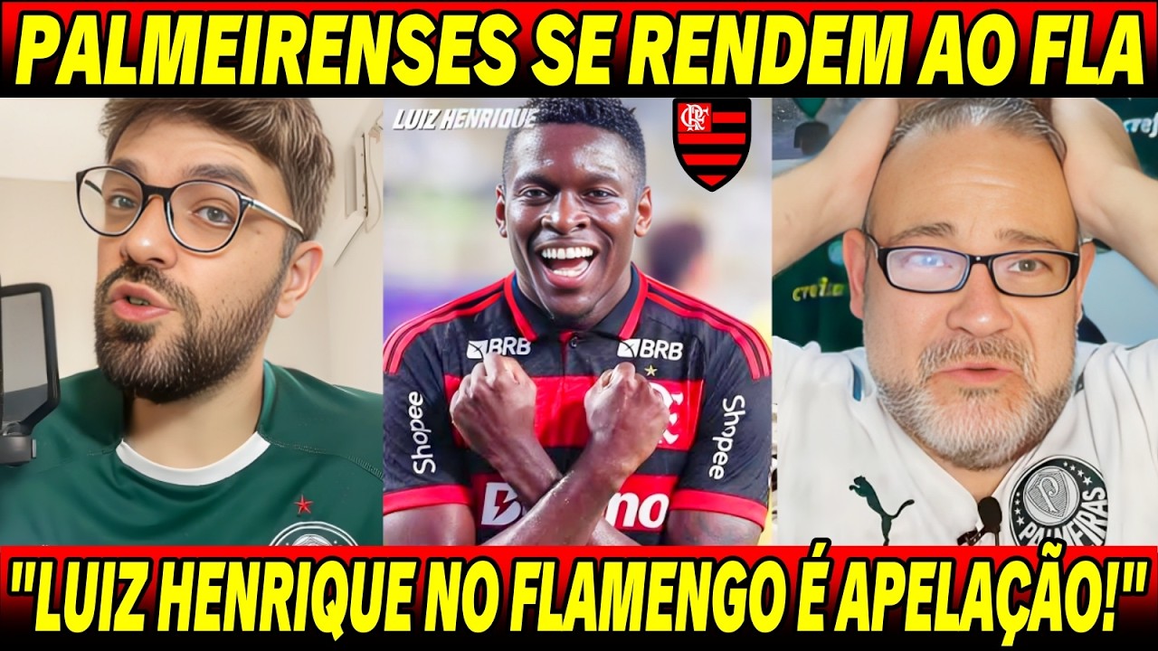 😱PALMEIRENSES RASGAM ELOGIOS AO FLA | 
