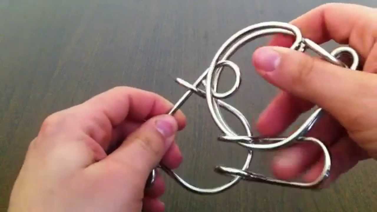 Solution for G Factor from Puzzle Master Wire Puzzles
