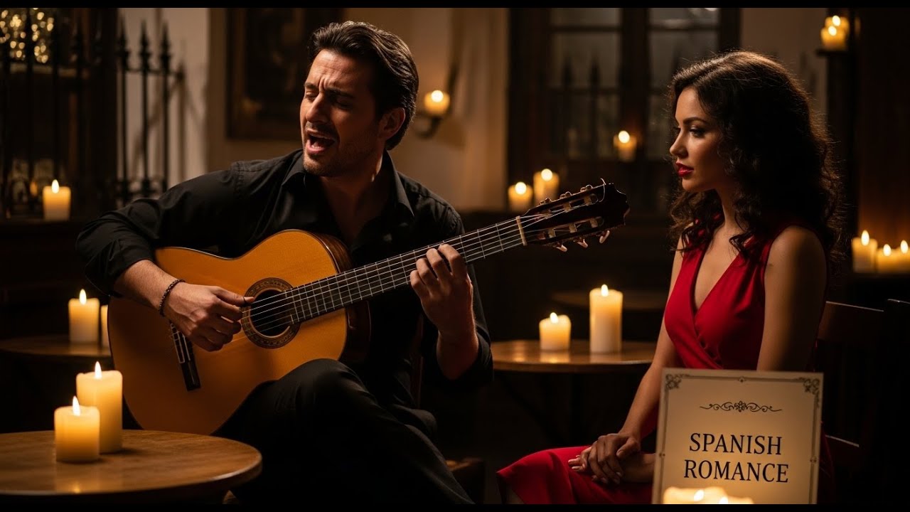 Spanish Romance Flamenco Guitar Instrumental | Romantic Mood Music