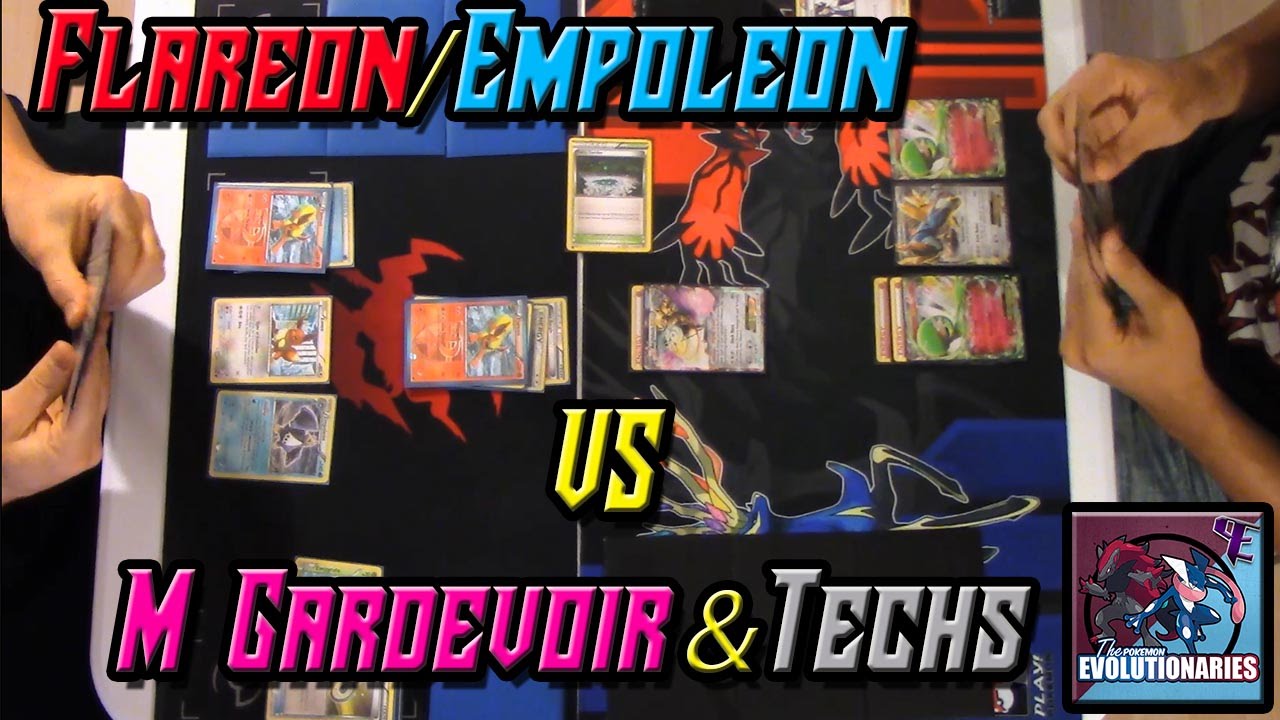 Flareon/Empoleon vs M Gardevoir/Techs | Pokemon Trading Card Game Matchup!