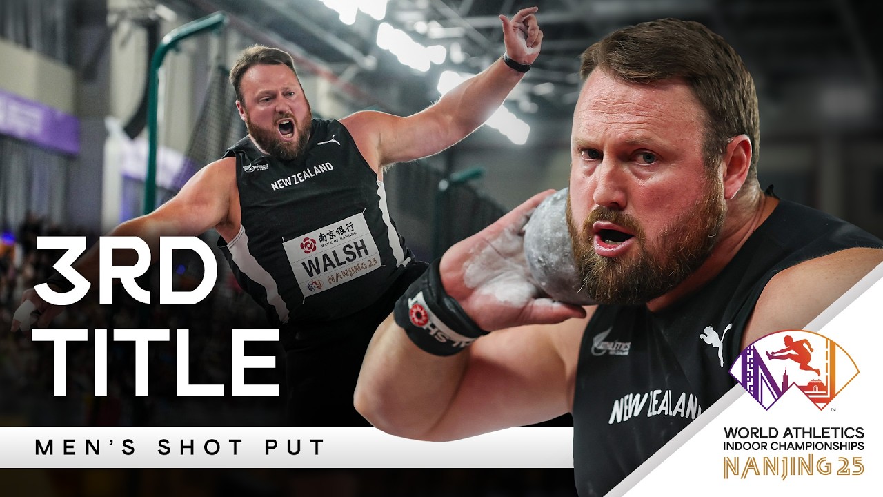 Tom Walsh gets his gold back - Men's Shot Put Final | World Indoor Championships Nanjing 2025
