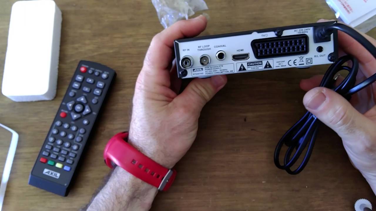 AXIL RT 0407 HD adaptateur TNT HD