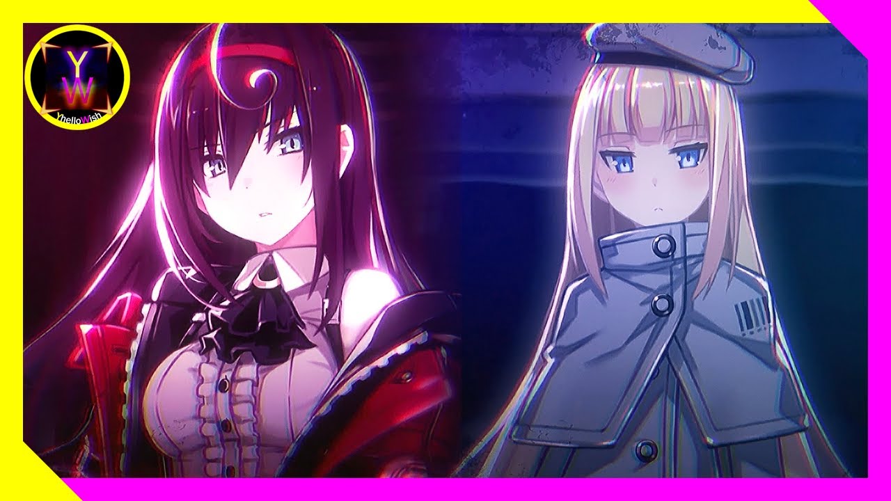 【Death end re;Quest 2 opening 1&2 side by side + main menu】【Bug Fixer - Gesshoku Kaigi】