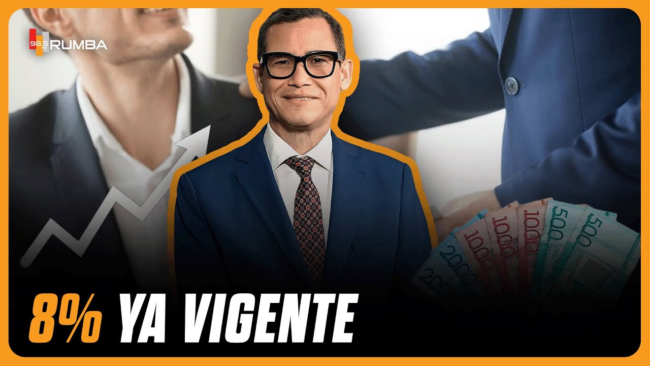 ¿Cuándo entra en vigor el aumento salarial del 8% en República Dominicana?