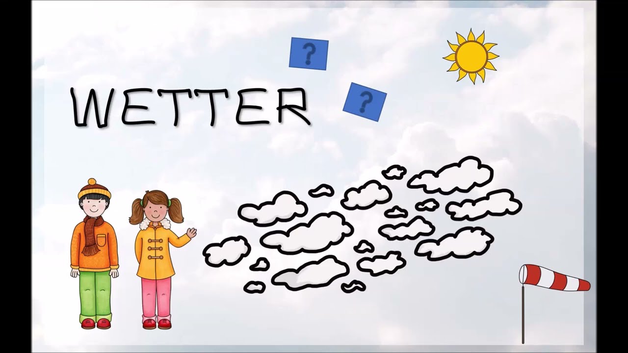 Fragen zum Thema Wetter  für die Grundschule