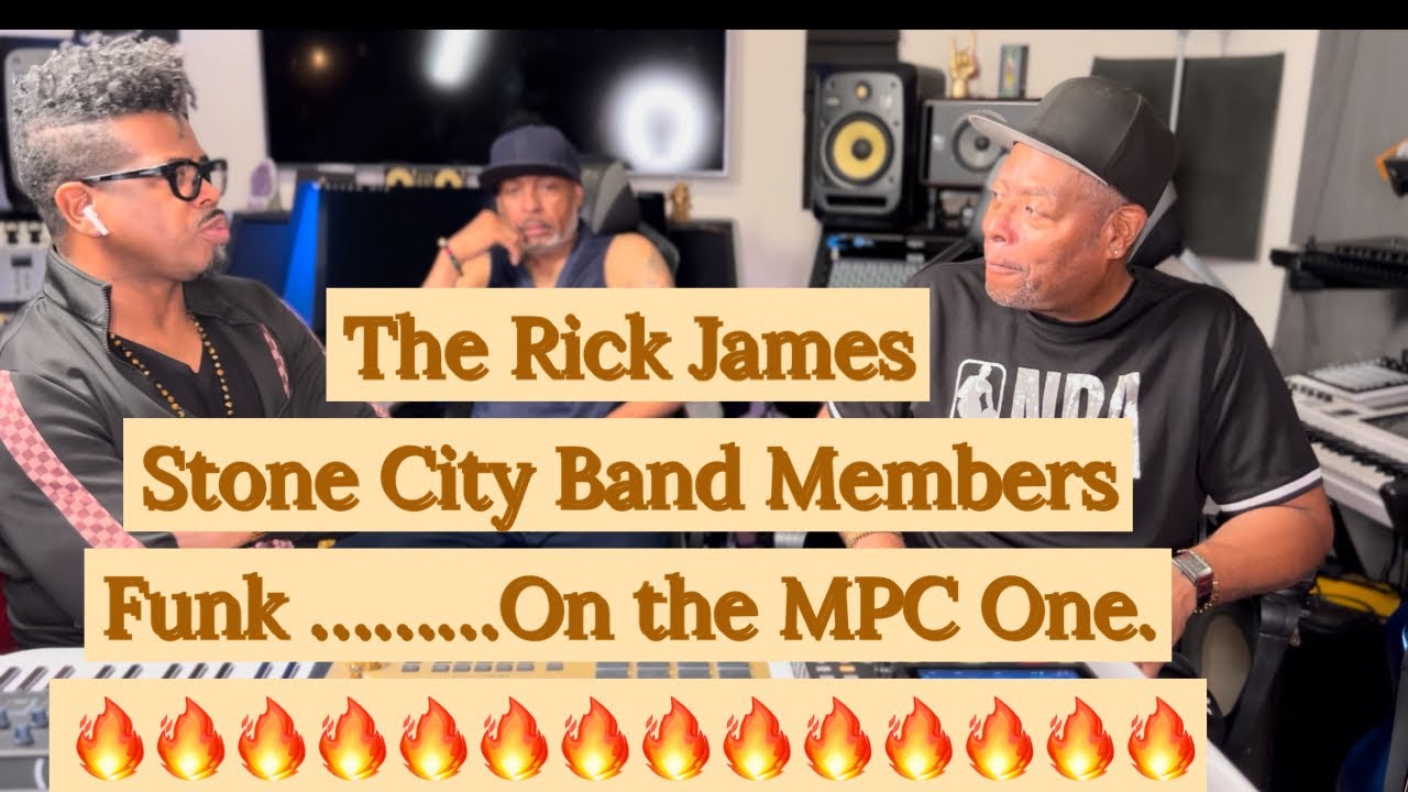 MPC ONE & Rick James Stone City Band  How they use the Machine   #lifestylevlogs #mpc  #rickjames