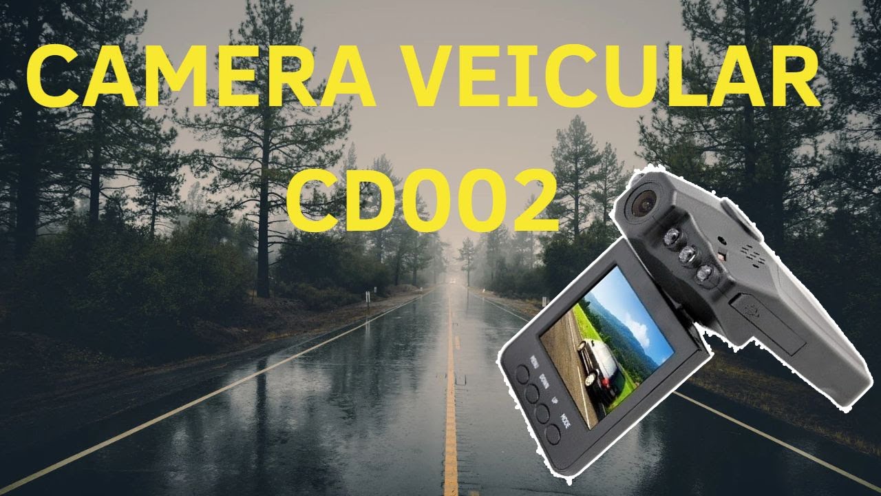 Câmera Dvr Veicular Filmadora Automotiva Cd002 Double Wise video manual completo
