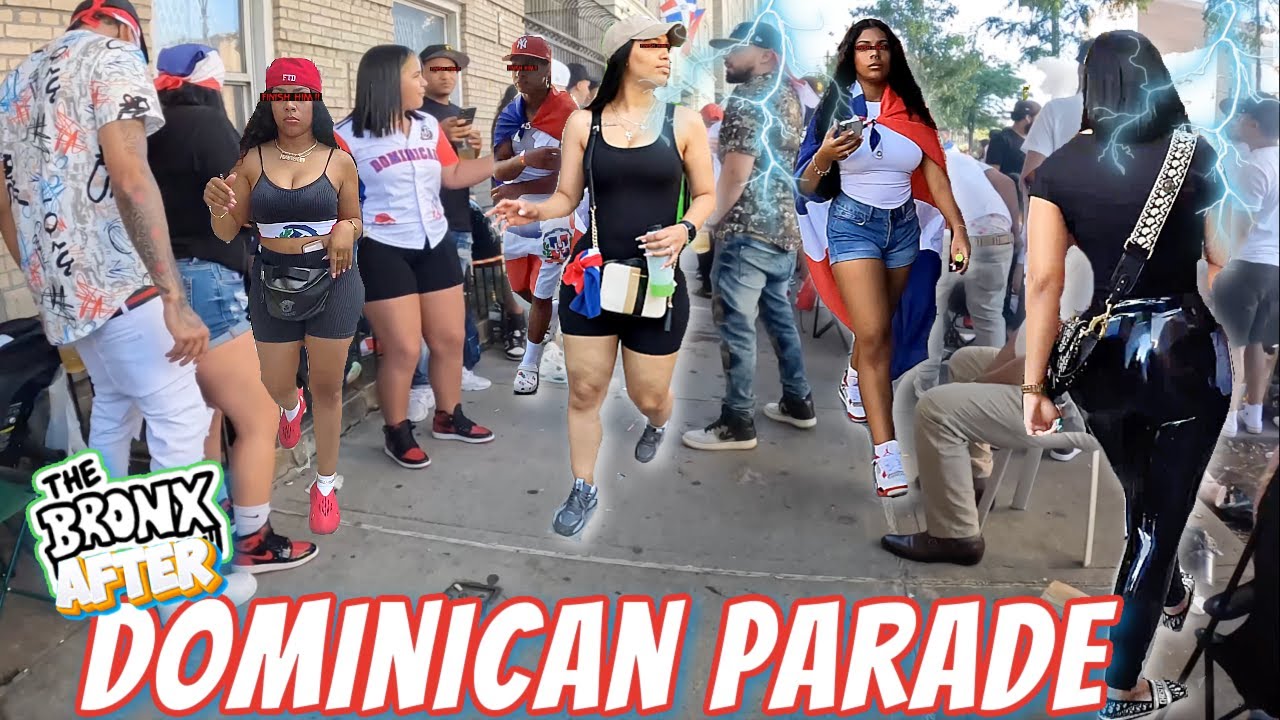 AFTER the 2023 Dominican Parade in The Bronx 🇩🇴🌩 Block Party on Grand Concourse Was CRAZY [4k]
