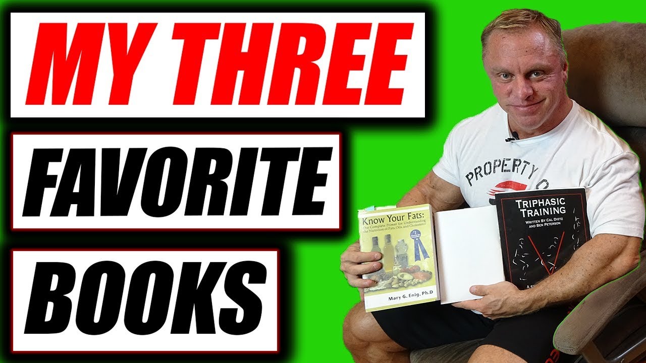My 3 Favorite Books for fitness & Life