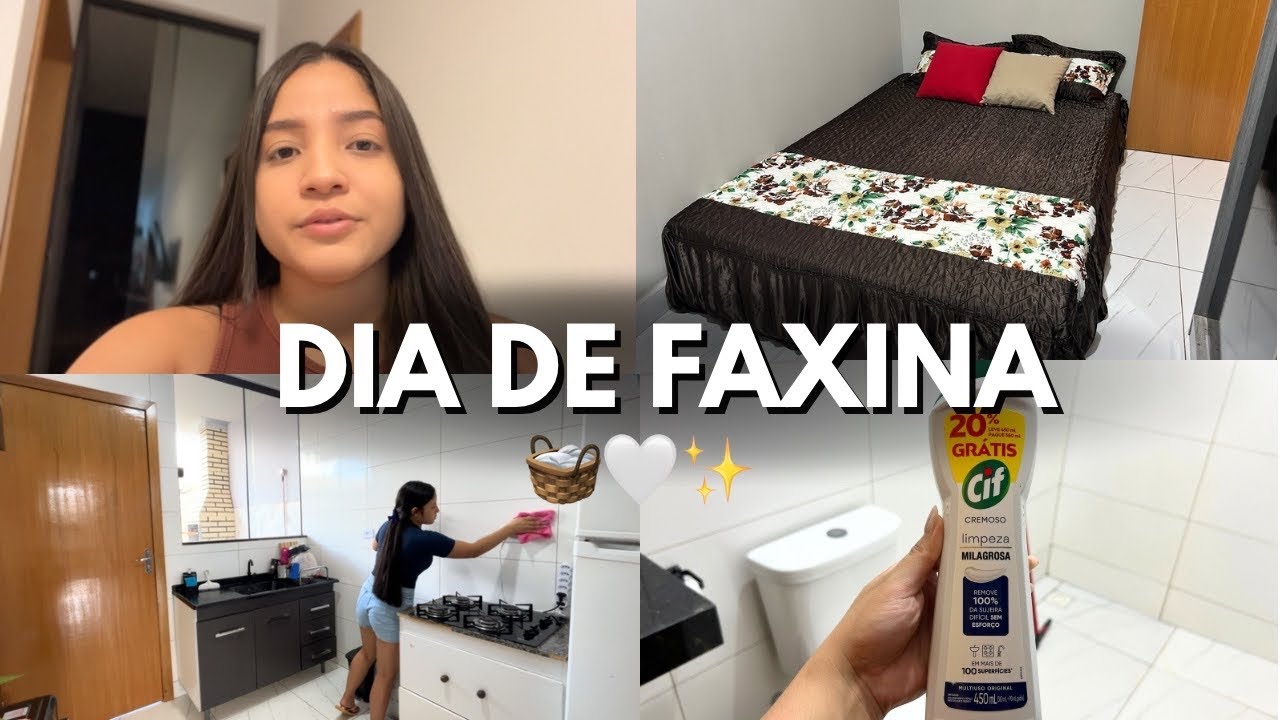 DIA DE FAXINA, LIMPEZA E ORGANIZAÇÃO| feat Maiara Silva 💖✨
