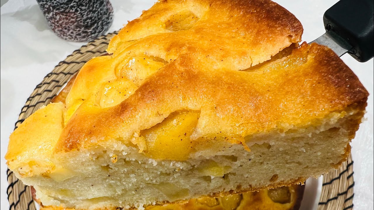 كيك التفاح🍎بالليمون 🍋 لو جربتيها مش تستغني عنها  ابدااا من حلاوتها