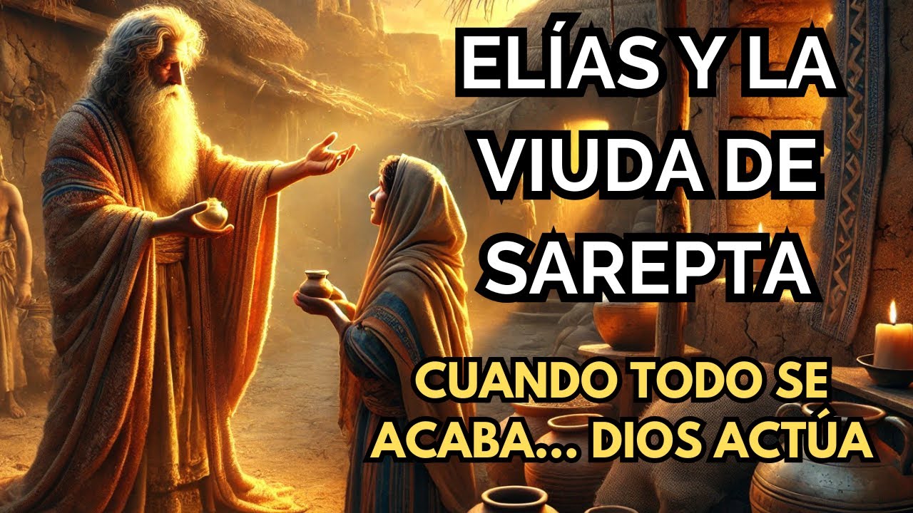 Cuando PARECE que TODO se ACABA... DIOS Actúa: La Historia de ELÍAS y la VUIDA de SAREPTA