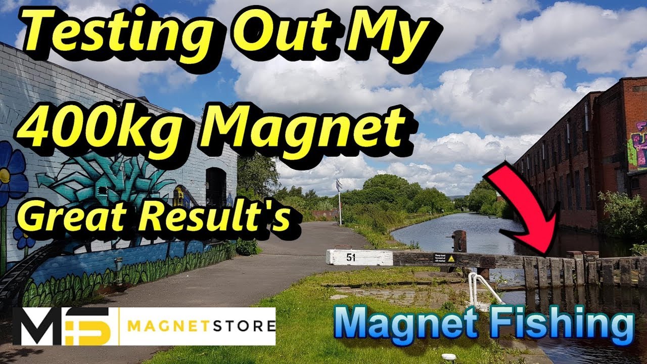 Testing The 400kg Magnet, Great Item's Found Magnet Fishing