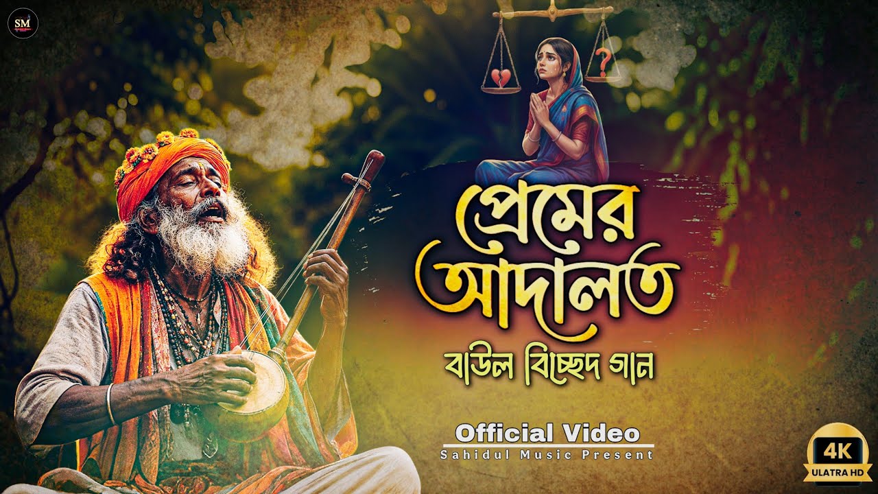 দয়াল তোমার প্রেমের আদালতে বিচার চাই আমার | নতুন বাউল গান ২০২৬ | Sad Baul Song 💔