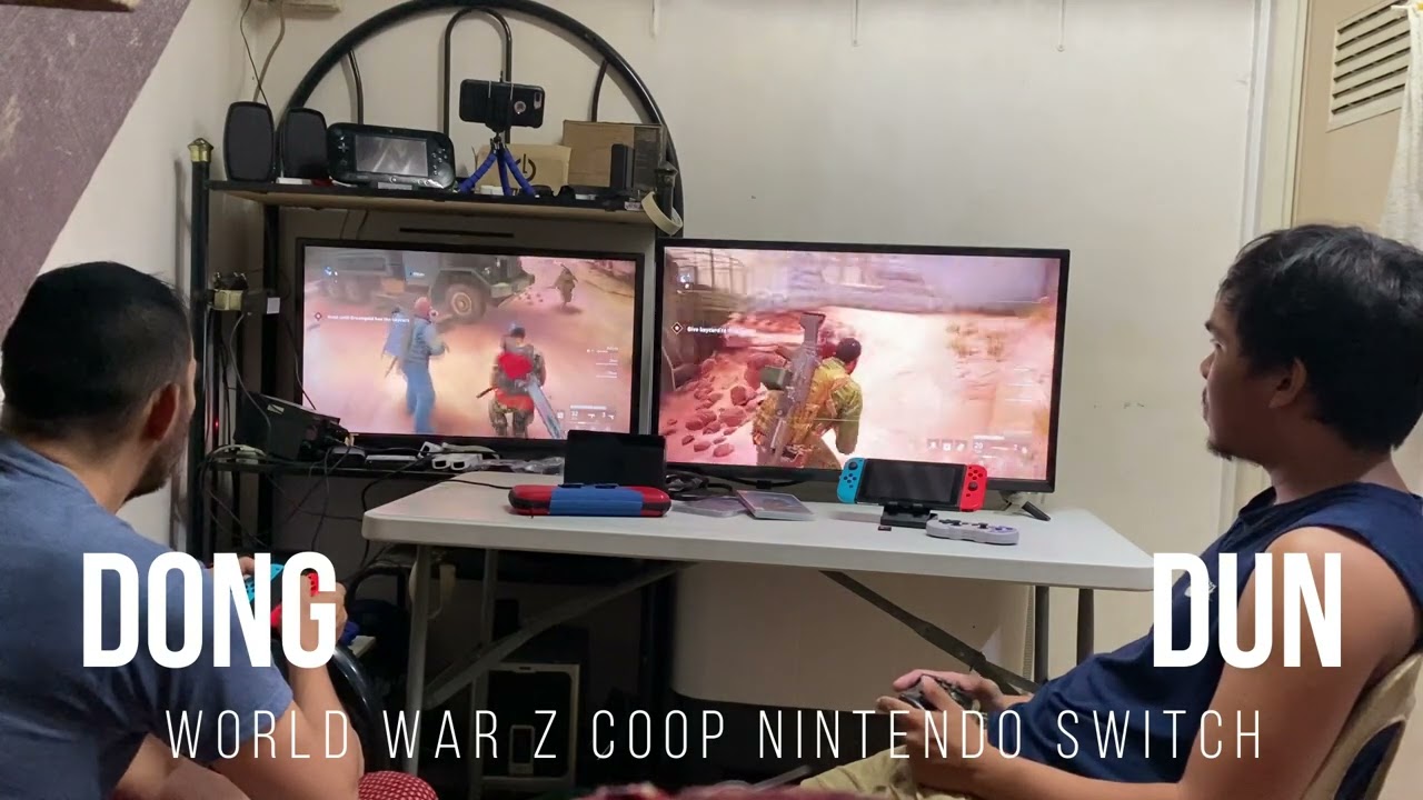 World War Z COOP on Nintendo Switch! (Local multiplayer!)