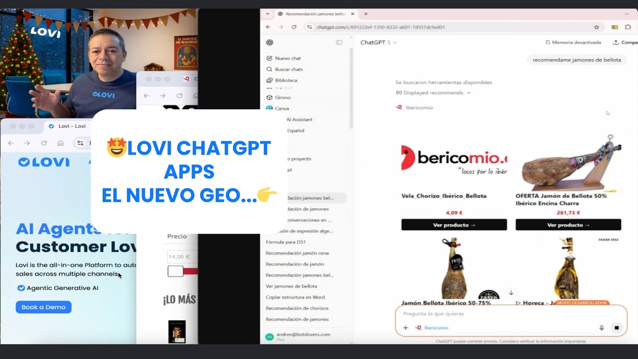 Lovi Aigents in ChatGPT Apps: el nuevo GEO para que tus clientes te encuentren