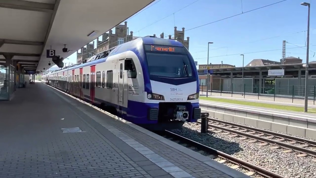 FLIRT 3 der S-Bahn Hannover (Transdev) auf der S1 in Minden