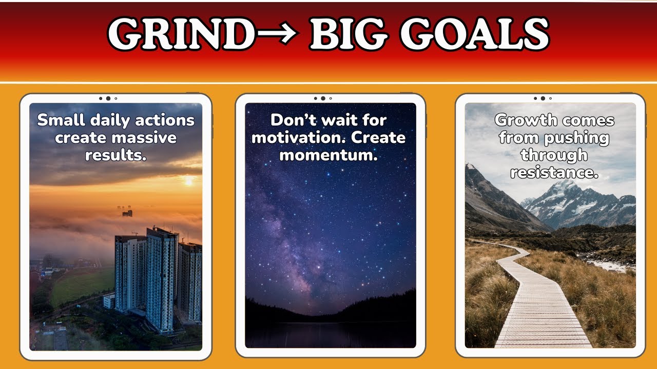Rise, Grind, Repeat | Daily Motivation for Big Goals