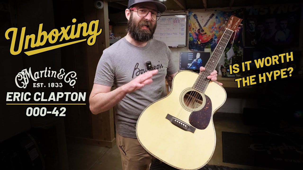 Eric Clapton 30th Anniversary Martin 000-42 – Full Unboxing & Demo
