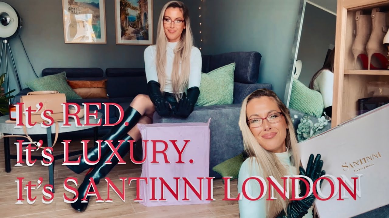 I Unboxed the Most Luxurious RED Thing Ever...❤️ | SANTINNI LONDON