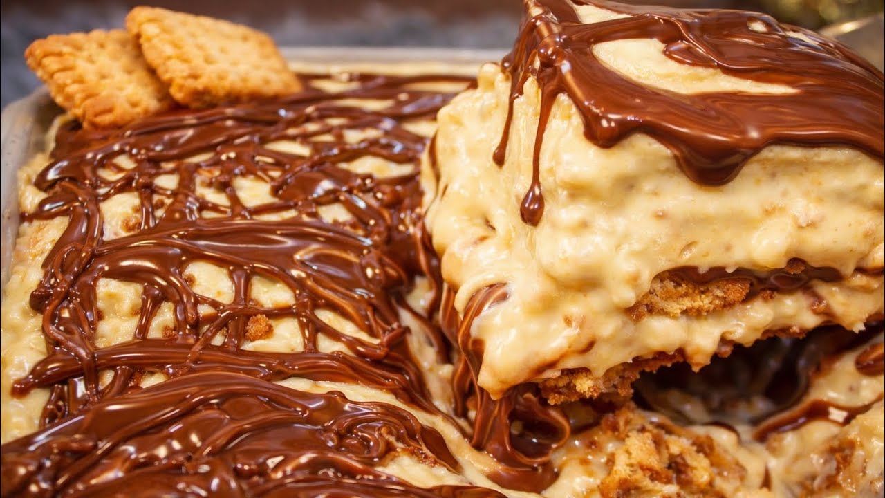 Easy Creamy Dessert in 5 Minutes 😍 Everyone Loves | ألذ حلى كريمي سهل وسريع