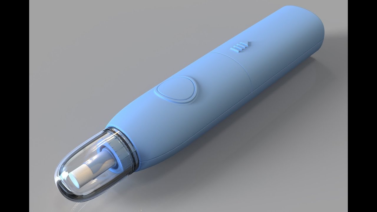 Part 10 Assembly of Electric Eraser in Solidworks