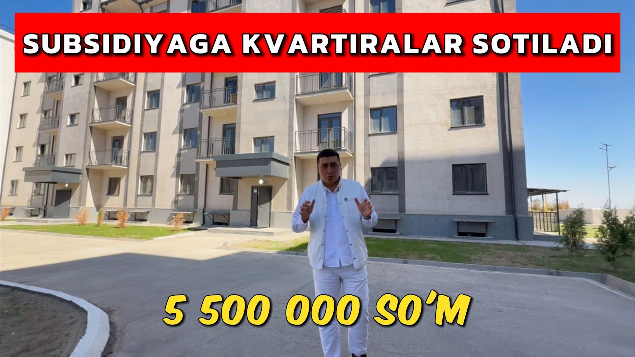 SUBSIDIYAGA KVARTIRALAR SOTILADI. XORAZM UY JOY NARXLARI 2025