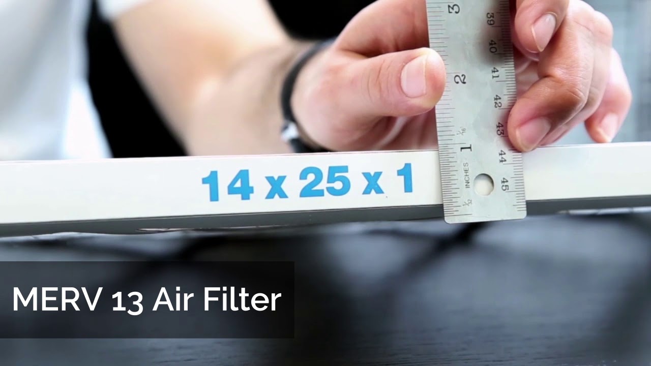 What is a 14x25x1 MERV 13 Air Filter?