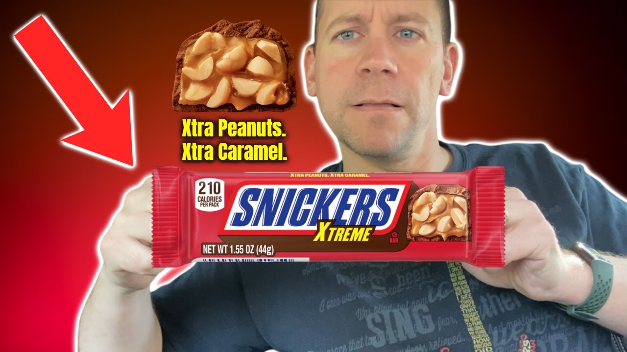 More and stickier nuts?! Snickers Xtreme Review