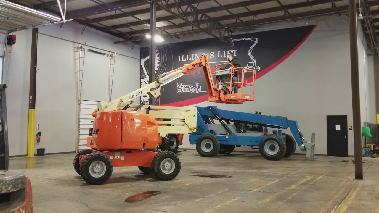 2006 JLG 450AJ RUNNING AND OPERATING
