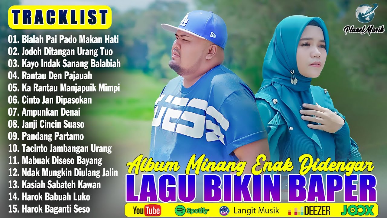 Lagu Minang Terbaru 2025 Hits Bikin Baper ~ Full Album Pop Minang Hits ~ Enak Didengar Diperjalanan