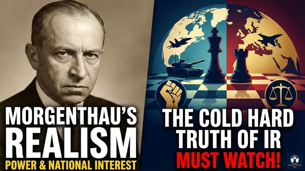 Hans Morgenthau & Realism — Power Politics Explained | UPSC PSIR Optional