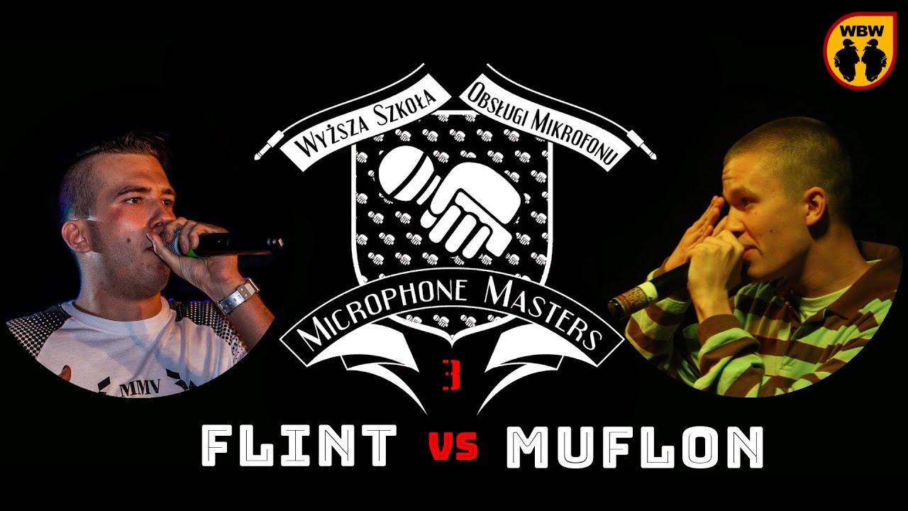 Muflon 🆚 Flint 🎤 Microphone Masters 3 (freestyle rap battle)